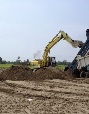 NHẬN SAN LẤP MẶT BẰNG TẠI LÂM TRƯỜNG PHÁT